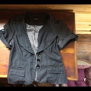 Cute Short Sleeve Blazer